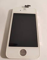 Дисплейний модуль (Liquid Crystal Display+Touchscreen) для Apple Iphone 4 білий