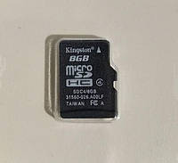 Карта MicroSD MicroSDHC (8 Gb) Class 4