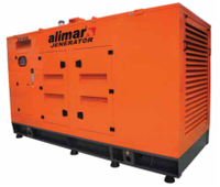 Трифазний дизельний генератор ALMAR50 (50 кВА) в шумозахисному корпусі.