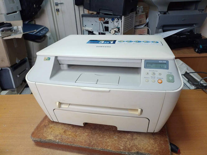 Купить МФУ Samsung SCX-4100 / Лазерная монохромная печать / 600x600 dpi ...