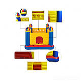Дитячий надувний батут «Замок» Intex 48259, 175x175x135, фото 4