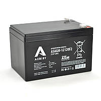 Акумулятор AZBIST Super AGM ASAGM-12120F2, Black Case, 12V 12.0Ah (151х98х 95 (101) ) Q6