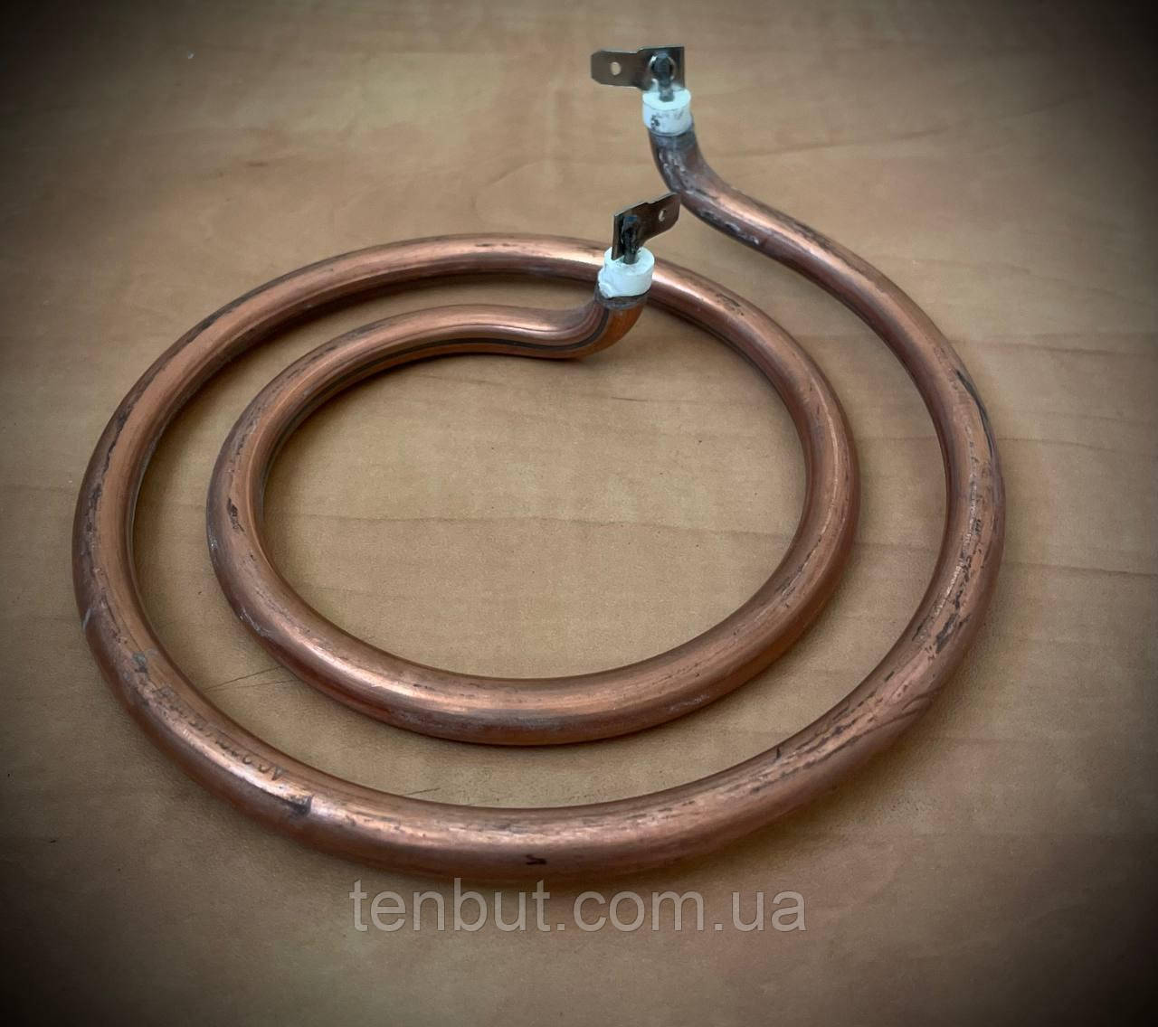 Тен вставка для конфорки (електроплит типу Сатурн) 1.5 кВт. / 220 В / діаметр 135 мм. виробництво Китай, фото 1