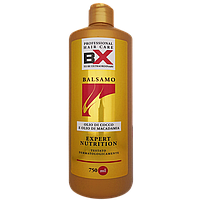Бальзам для волос питательный с маслом макадамии BX Balsamo Expert Reparation 750 мл