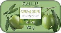 Твердое косметическое мыло Оливка Gallus Creme Seife Olive 90 гр