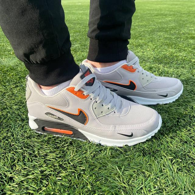 Купить Мужские кроссовки Найк Nike white белые кроссовки Nike замша ...