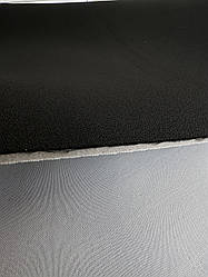 Автотканина оригінальна для боків сидінь (Чорний DRL-19-SS), основа на поролоні, товщина 5мм, шириною 155см