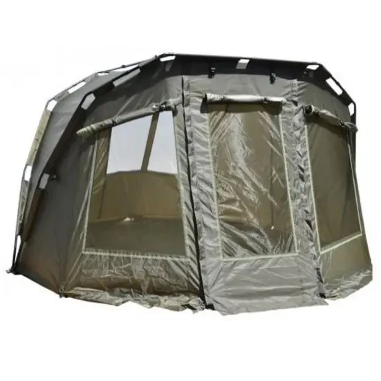 ПАЛАТКА КАРПОВА З ЗИМ ПОКРИТТЯМ CARP ZOOM FRONTIER BIVVY&OVERWRAP, фото 1