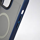 Чохол накладка Metal Buttons з MagSafe для iPhone 13 Pro Max Blue, фото 4