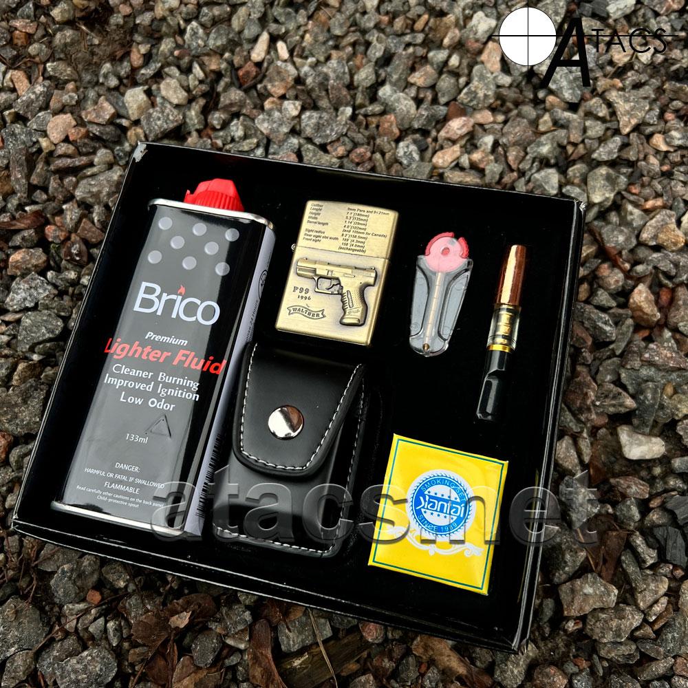 Набір подарунковий з бензиновою запальничкою №634