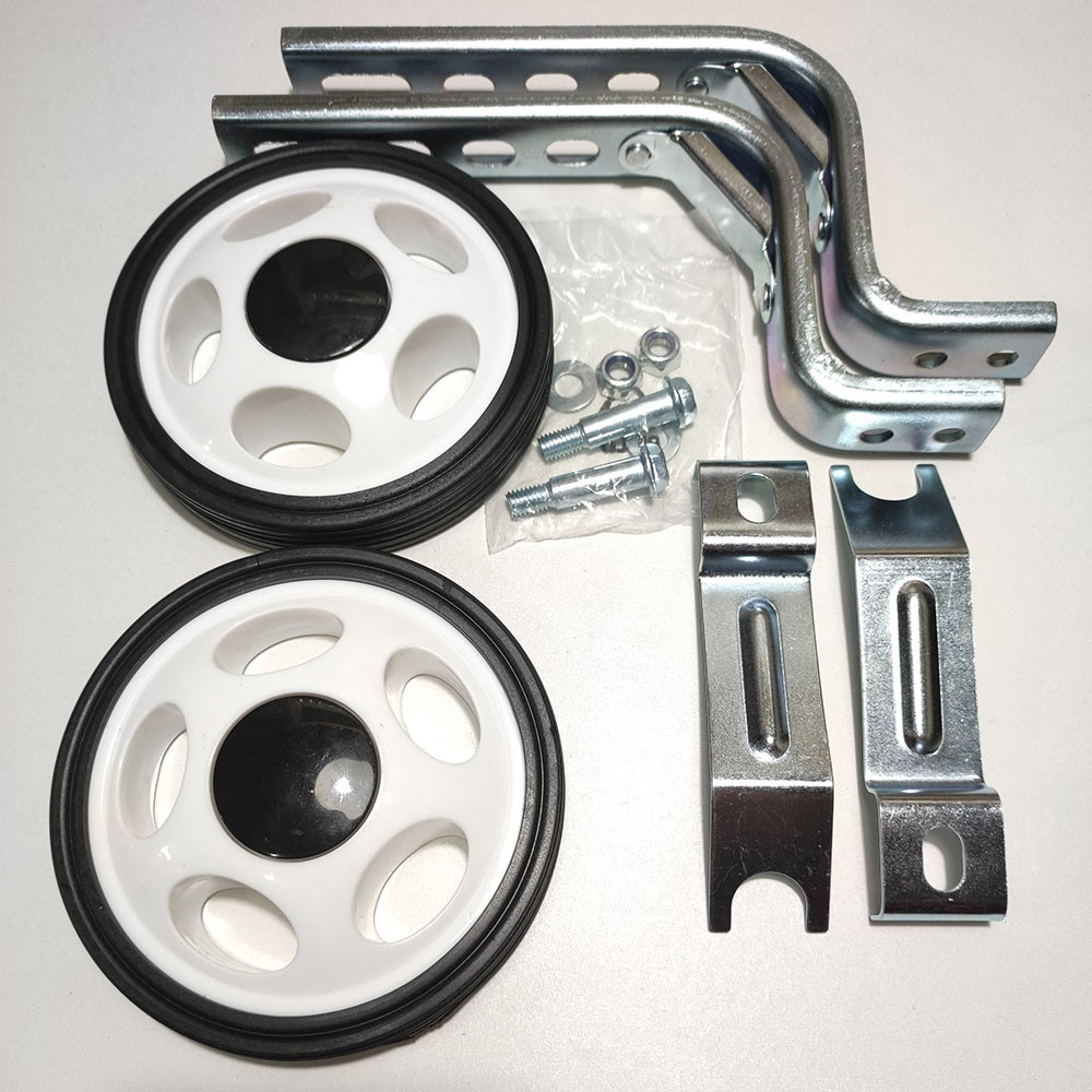 Колеса на дитячий велосипед, бічні, страхувальні Lumari HR20 (12"-20") білі, фото 1