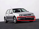 Решітка бампера Фольксваген Гольф 4 - Volkswagen Golf 4 1997-2006 (комплект), фото 2
