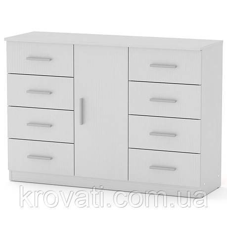 Великий комод для дому 8+1 Компаніт, НІмфеа альба, фото 1