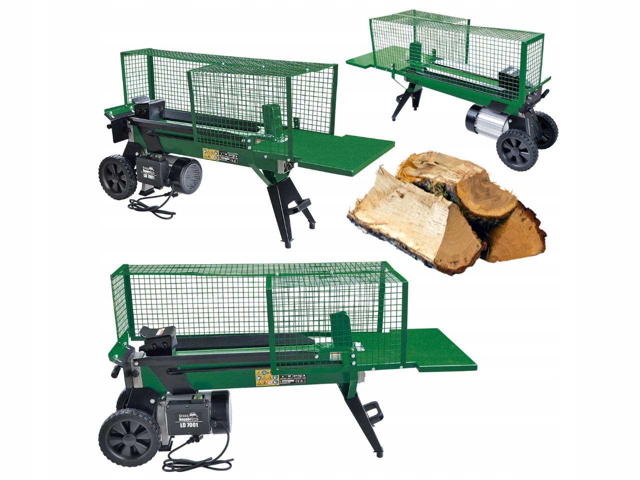 Дровокол гідравлічний Grasshopper 52см