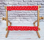 Чохол-захист на раму ТМ "Арабеска" шириною 48 см Троянди та незабудки, фото 2