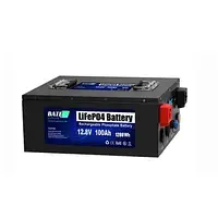 Аккумулятор LIFEPO4 12V 100Ah 1280Wh BMS Литий-железо-фосфатный