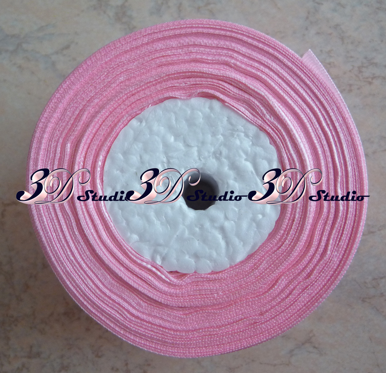 Лента атласная № 04 (светло-розовый) шириной 5 см - фото 3 - id-p302758775