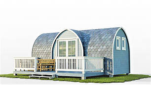 Модульні мобільні будинки для кемпінгу, глемпінгу. Camping Pods for Glamping