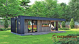 Модульний будинок 9,5 х4,7м High Tech House 07 в стилі хай-тек від виробника ThermoWood Production, фото 4