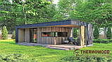 Модульний будинок 9,5 х4,7м High Tech House 07 в стилі хай-тек від виробника ThermoWood Production, фото 5