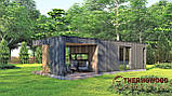 Модульний будинок 9,5 х4,7м High Tech House 07 в стилі хай-тек від виробника ThermoWood Production, фото 6