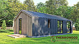 Барнхаус, модульний будинок 8,7х5,0м Barn House 01 від виробника ThermoWood Production, фото 5