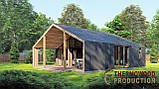 Барнхаус, модульний будинок 9,2х8,0м Barn House 02 від виробника ThermoWood Production, фото 5