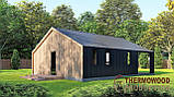 Барнхаус, модульний будинок 9,2х8,0м Barn House 02 від виробника ThermoWood Production, фото 6