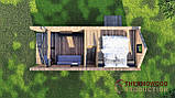 Барнхаус, модульний будинок 7,8х3,2м Barn House 03 від виробника ThermoWood Production, фото 6