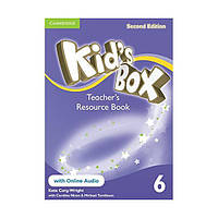 Книга Kid's Box Second edition 6 Teacher's Resource Book with Online Audio (9781107666290) Cambridge