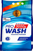 Порошок для стирки Pro Wash Универсальный 3 кг (4260637723772)