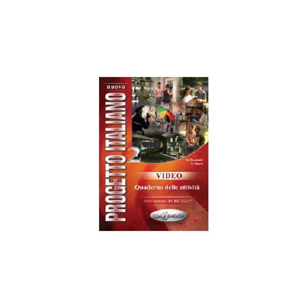 Книга Progetto Italiano Nuovo 2 (B1-B2) Video Quaderno delle activita (9789606930263) Edilingua
