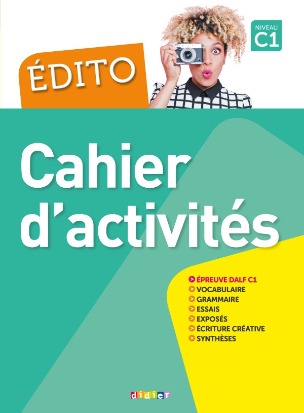 Книга Edito C1 Cahier d'exercices + CD mp3 Edition 2018 (9782278090976) Didier