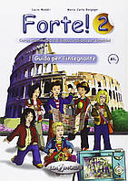 Книга Forte! 2 (A1+) Guida per L'insegnante (9789606930485) Edilingua