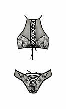 Еротичний комплект Passion AZALIA SET XXL/XXXL, black, фото 3