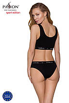 Трусики-сліпи з бавовни та еластаном Passion PS004 PANTIES XL, black, фото 5