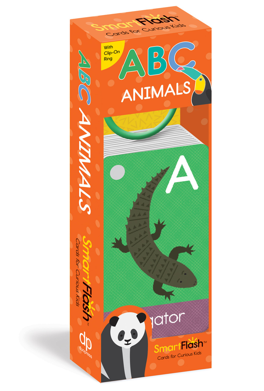 Книга SmartFlash: ABC Animals (9781947458239) duopress