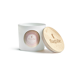 Натуральна Ароматична Свічка 100% соєвий віск Big Glam Candle Flagolie 170g (0018) Vanilla and Raspberry