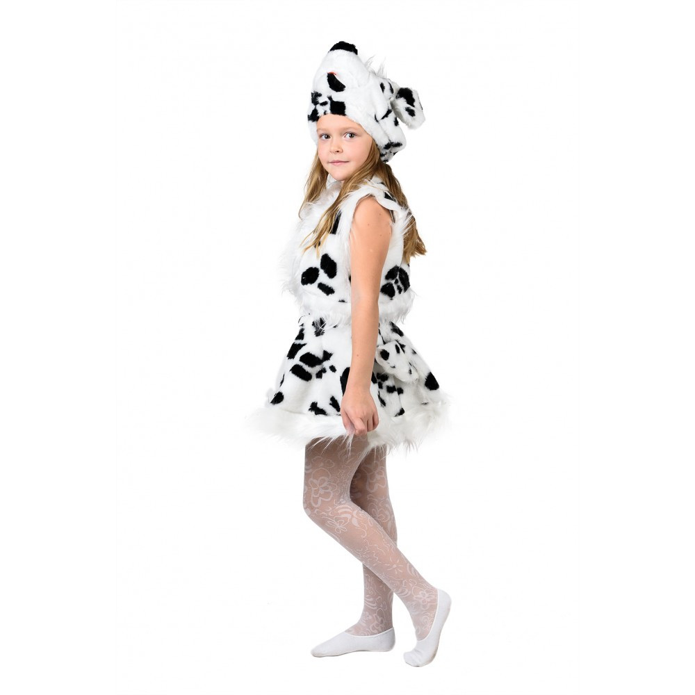 Маскарадний костюм Далматинця собачки для дівчинки на свято ранок, фото 1