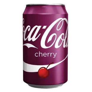 Газований напій Coca Cola Cherry 330 мл.