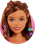 Лялька манекен для зачісок Барбі брюнетка Barbie styling head, фото 3