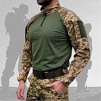 Боевая рубашка Убакс Ubacs ВСУ (M,L,XL,2XL,3XL) тактическая кофта для военных