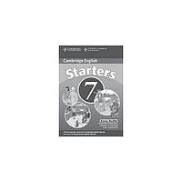 Книга Cambridge YLE Tests 7 Starters Answer Booklet (9780521173698) Cambridge University Press Education