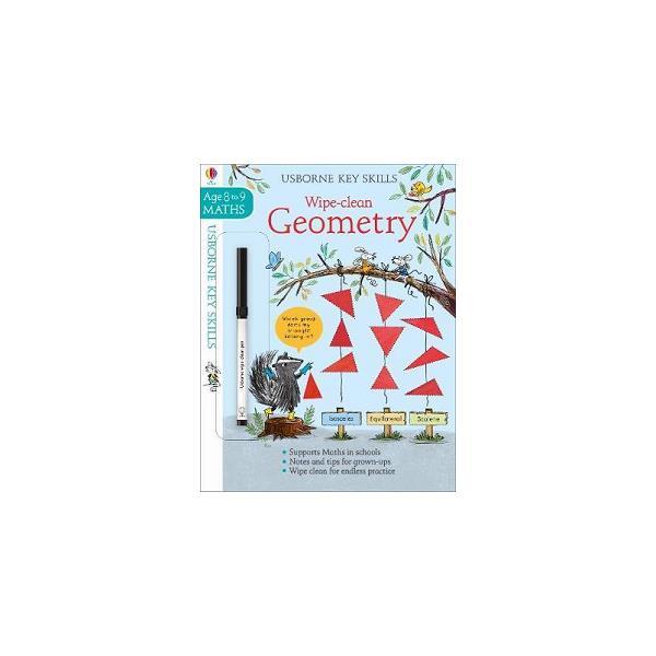 Книга Key Skills: Wipe-Clean Geometry 8-9 (9781474951074) Usborne