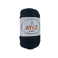 Ayaz Lace (Аяз Лейс) № 1217 чорний (Пряжа поліестер, нитки для в'язання)