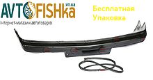 Бампер 2141 передній скловолокно (кор.крепл.) з гумкою