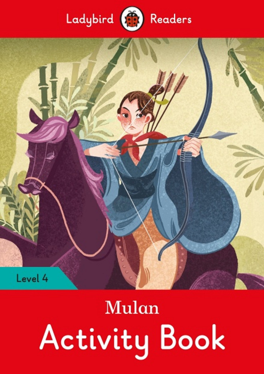 Книга Ladybird Readers 4 Mulan Activity Book (9780241358252) Ladybird