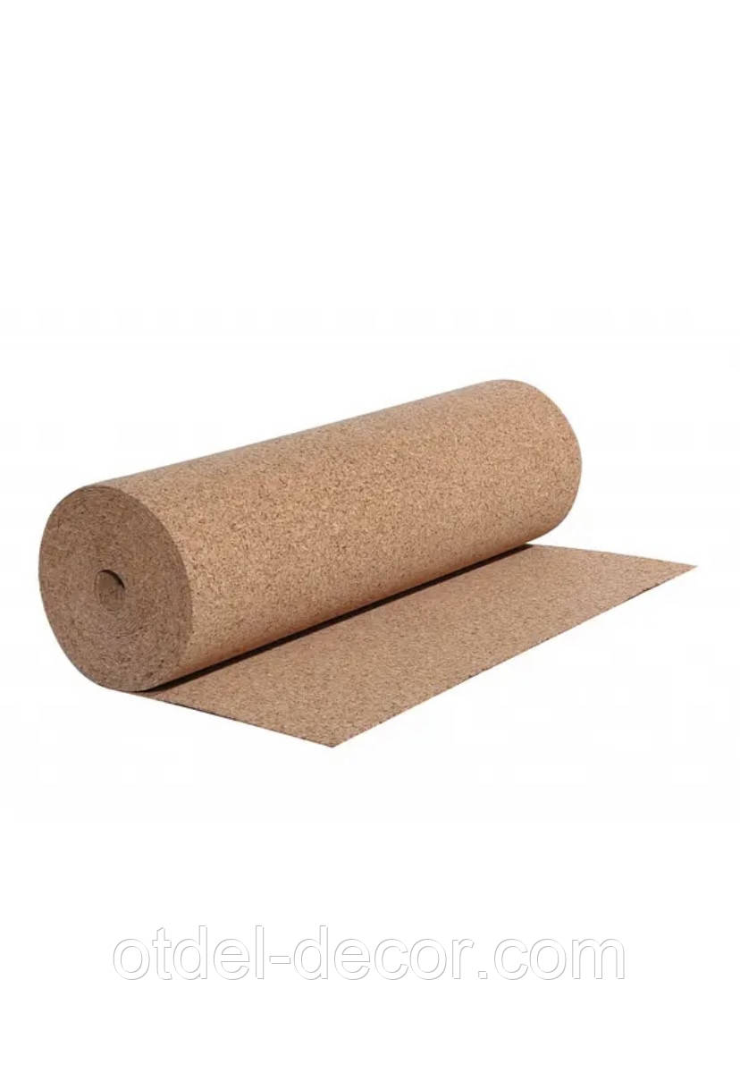 Підкладка під ламінат коркова CORK UNDERLAYMENT 2 мм*10 м.