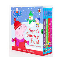 Книга Peppa's Snowy Fun! and Other Stories. Box Set (9780241310199) Ladybird