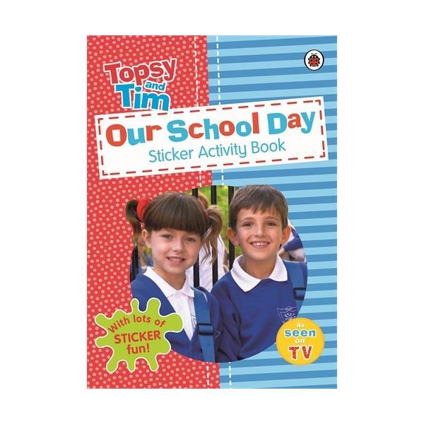 Книга Topsy and Tim: Our School Day. Sticker Activity Book (9780723289913) Ladybird